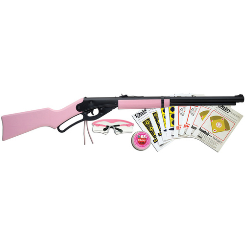 Daisy Outdoor Products 994999-406 BB Rifle - Pink Carbine Model 1998 Spring-Lever