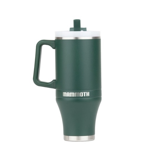 Mammoth Coolers MS40ASC-567 Ascent 40 oz. Tumbler with Handle - Dark Green