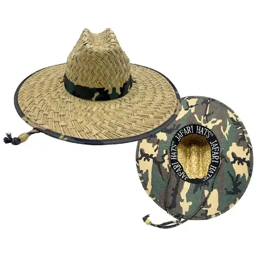 Jafari Camouflage Lifeguard Hat w/ 5 in. Brim