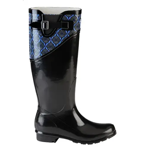 Ranger Classic Tall Womens Boot - Size 10 Black/Blue Victorian Pair