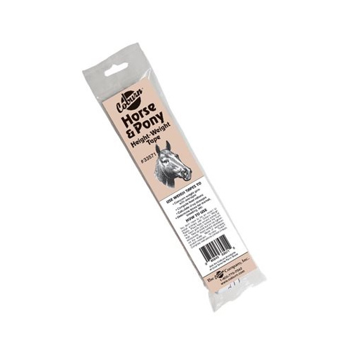 Coburn Company Inc 33571 Coburn Horse & Pony Height Weight Tape