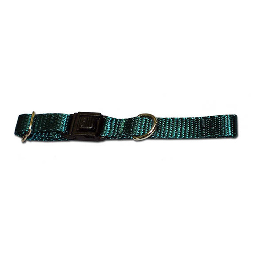 3/8" Kwik Klip Adjustable Nylon Dog Collar XS Green