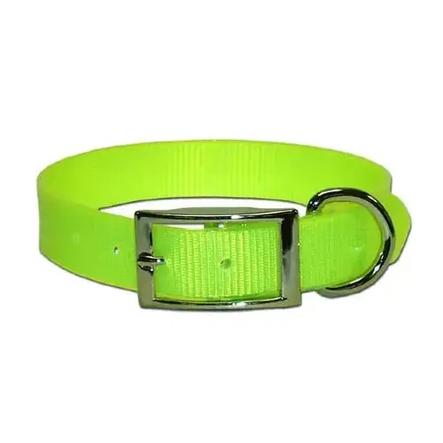 SunGlo Poly Nylon Hunt Collar - Yellow 1" x 25"