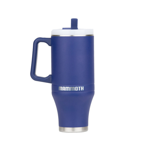 Mammoth Coolers MS40ASC-281 Ascent 40 oz. Tumbler with Handle - Dark Blue