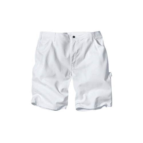 10" Painter's Shorts - White - 31W