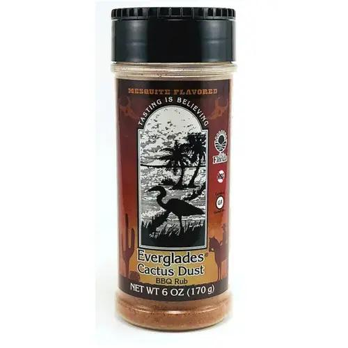 Everglades Cactus Dust BBQ Rub Seasoning 6-oz