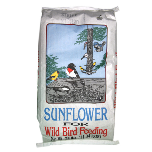 Green Thumb Commodities Inc 13701838 Black Stripe Sunflower Seeds 25LB Bag