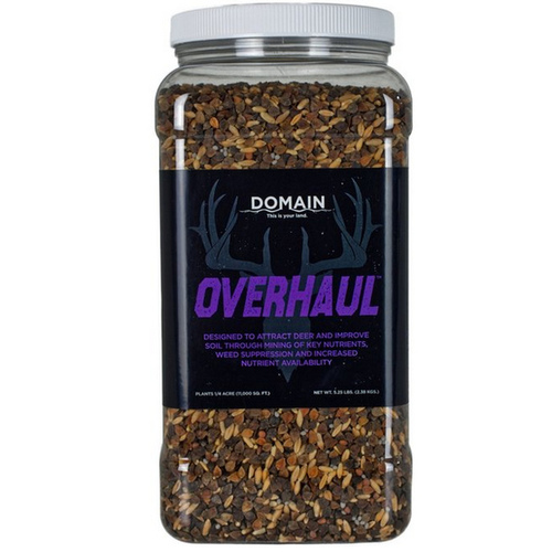 Domain Outdoor LLC OHFP Overhaul Annual Deer Mix - 5.25 pounds - Covers 1/4 Acres