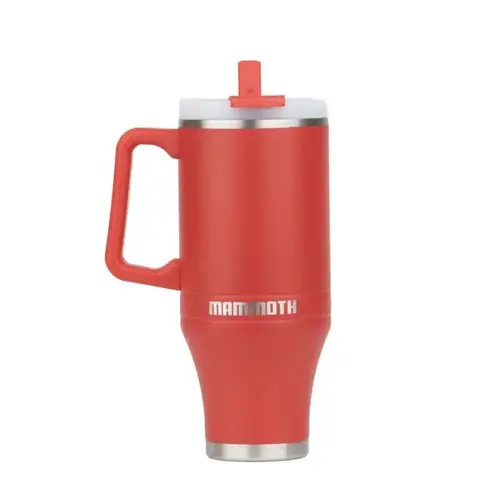 Ascent 40 oz. Tumbler with Handle - Red