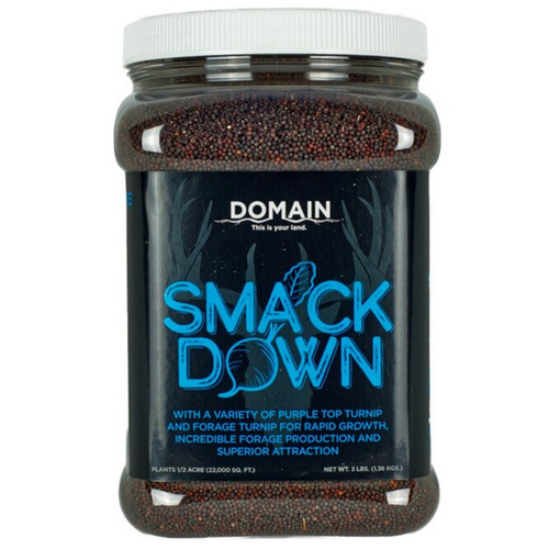 Domain Outdoor LLC SDFP Smack Down Annual Deer Mix - 3 pounds - Covers 1/2 Acres