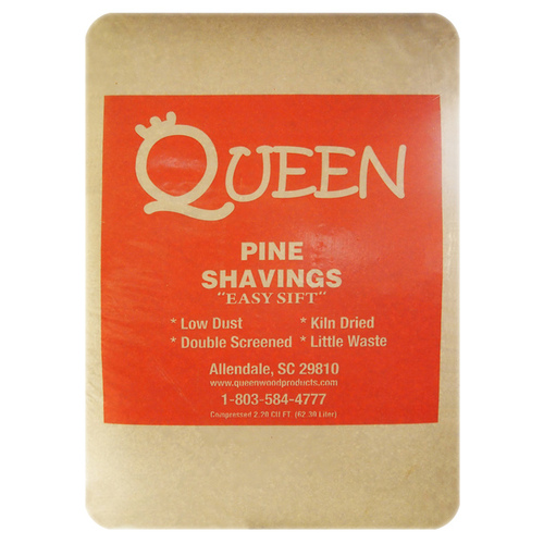 Queen Wood Products, Inc FINE Animal Bedding - Pine Flakes Easy-Sift 5.1-Cubic Ft