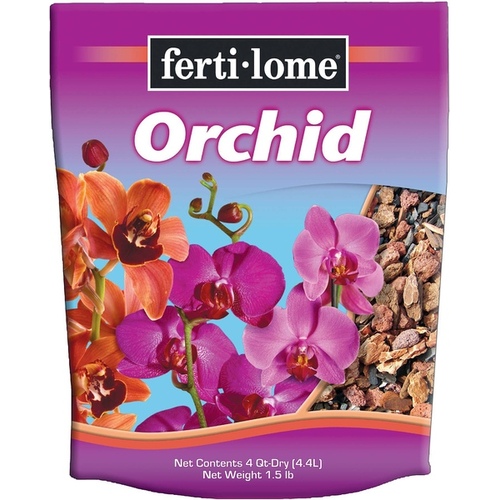 LAMBERT PEAT MOSS INC 09827 Fertilome Orchid Mix - 4 Quarts