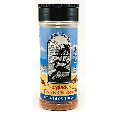 Everglades Foods Inc 03320 Everglades Fish & Chicken Seasoning 6-oz