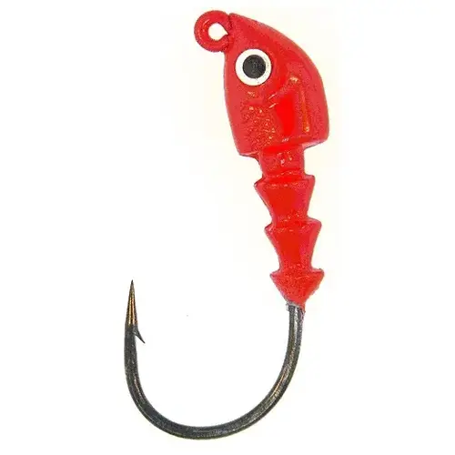 Jighead JA Series Fishing Lure 1/8-oz Red