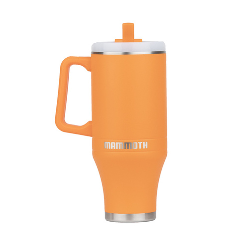 Ascent 40 oz. Tumbler with Handle - Orange