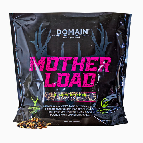 Domain Outdoor LLC MLFP Motherload Annual Deer Mix - 20 pound Bag - Covers 1/2 Acres