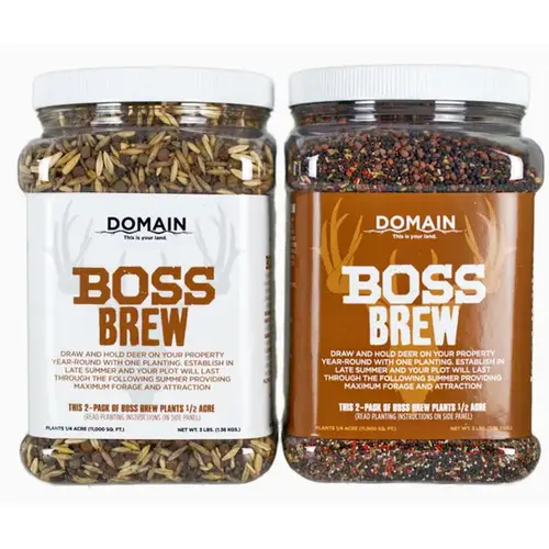 Boss Brew Annual & Perennial Seed Mix - - 6 pounds pack of 2