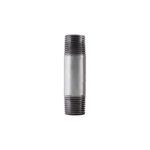 309 38X6 Galvanized Pipe Nipple, 3/8" X 6"