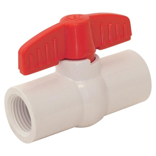 PVC Threaded Ball Valve 1/2"