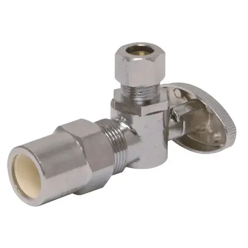 EZ FLO Angle STop Valve - 3/8" COMP x 1/2" CPVC