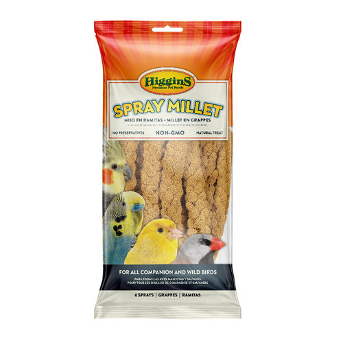 Higgins Premium Pet Foods BT60004 Spray Millet Bird Treats