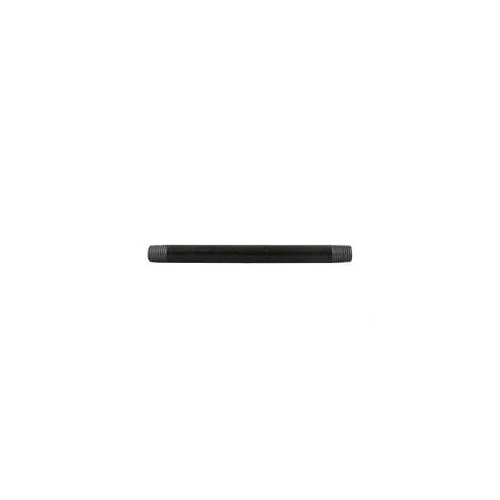 302 34X10 Pipe Nipple, Black, 3/4" X 10"