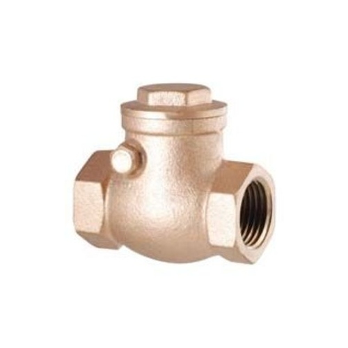 Brass Threaded Swing Check Valve 1" **Not for Potable Water**