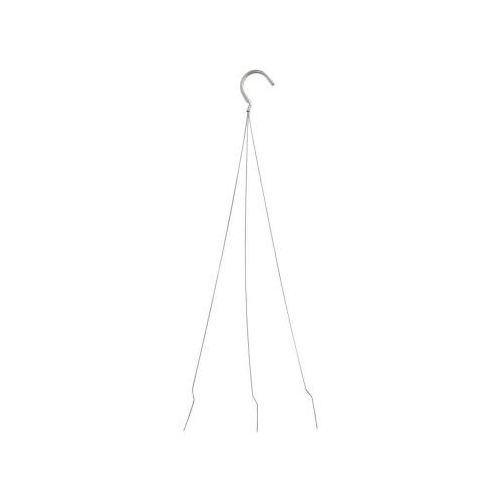 Tropical Plant Products, Inc 14330111 20.5 in 3 Metal Wire Long Planter Hangers (25 Pack)