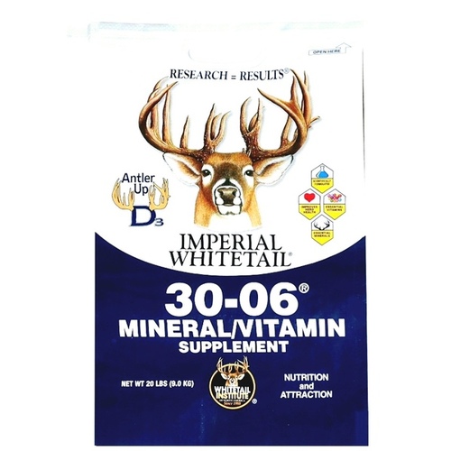 Whitetail Institute MIN20 Whitetail Imperial 30-06 Mineral/Vitamin Supplement 20lbs.