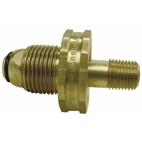 Industrias Unidas S.A. de C.V. 336612 Soft Nose Pol With Hex Brass Handwheel 1/4 In. Mpt