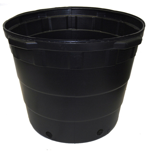 Haviland Plastic Products Co HPP1500 15 Gallon Black Plastic Nursery Pot