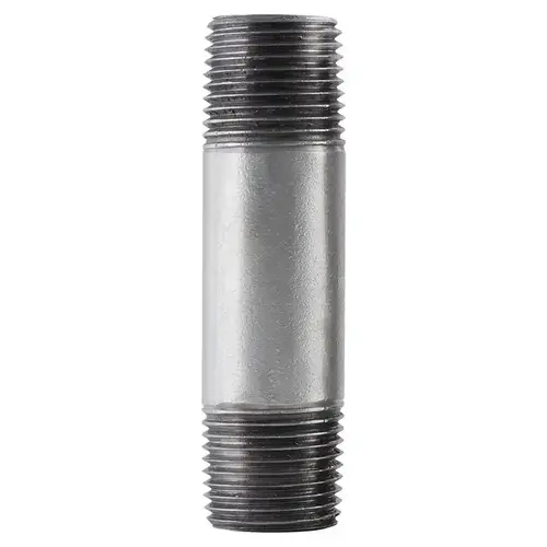 301 12X312 Galvanized Pipe Nipple, 1/2" X 3 1/2"