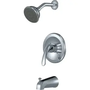 Compass Manufacturing Int'l 211-6578 Freendo Single Handle Five Function Tub and Shower Set