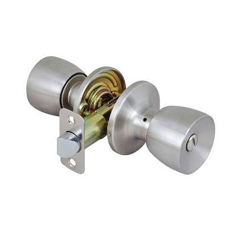 Grip Tight Tools PR06 Grip Tight Tulip Privacy Lockset - Stainless Steel