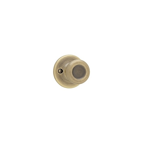 Kwikset 20501073 Tylo Passage/Hall/Closet Knob Set Antique Brass