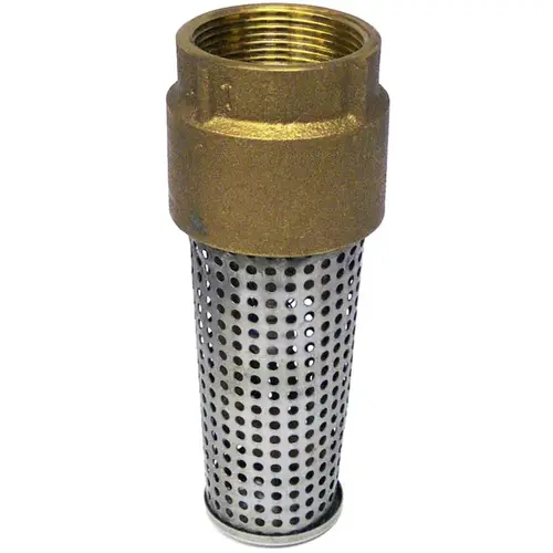 Bronze Foot Valve 1-1/4"