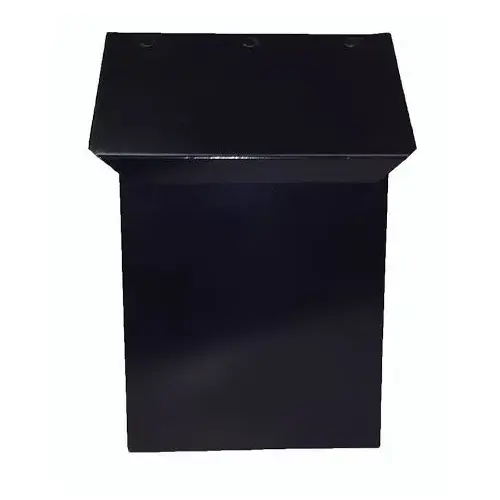 Fulton 20410272 Fulton Vertical City Mailbox - Black