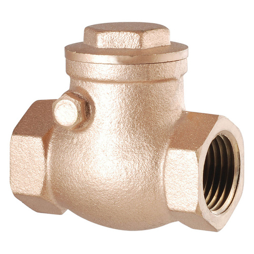 Brass Threaded Swing Check Valve 2" **Not for Potable Water**