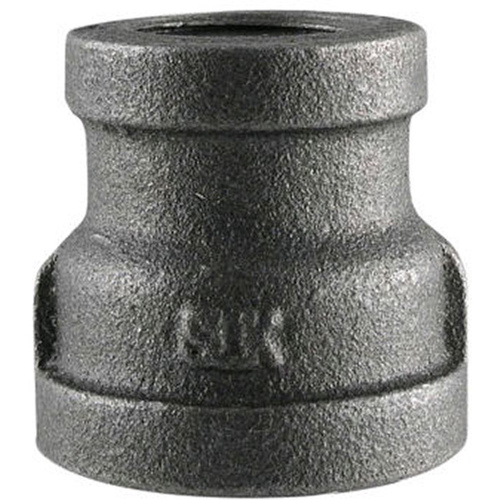 Black Reducing Coupling 3/4" X 1/2" 310 RC-3412