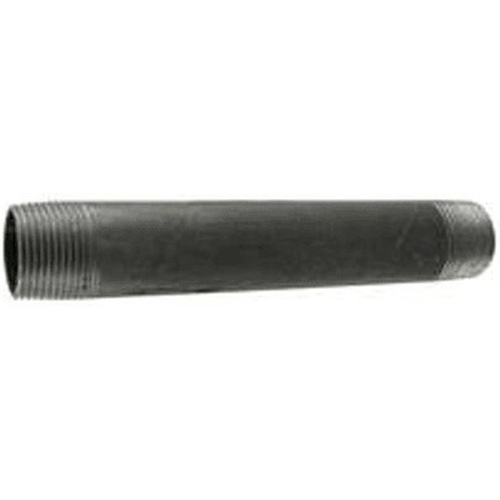 300 34XCL Pipe Nipple, Black, 3/4" X Close