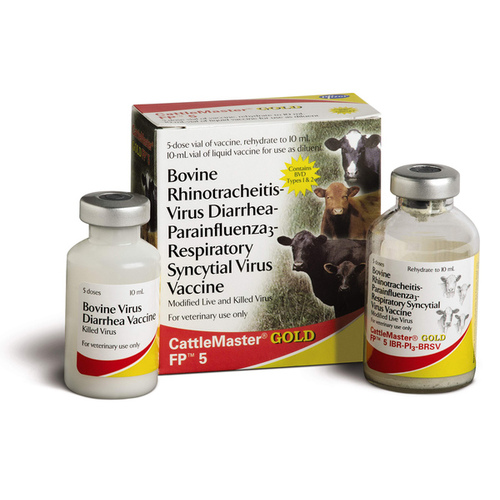 Zoetis Animal Health Group 10000614 Cattlemaster Gold FP 5 (5-Doses)