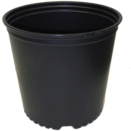 3 Gallon Black Plastic Nursery Container Pot