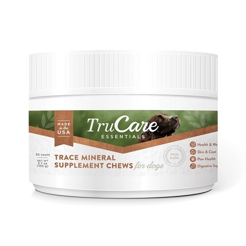 TruCare Essentials Trace Minerals Supplement Chews for Dogs