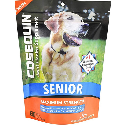 Nutramax Laboratories 086-40780 Cosequin Joint Health for Senior Dogs - 60 count