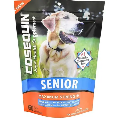 Nutramax Laboratories 086-40780 Cosequin Joint Health for Senior Dogs - 60 count
