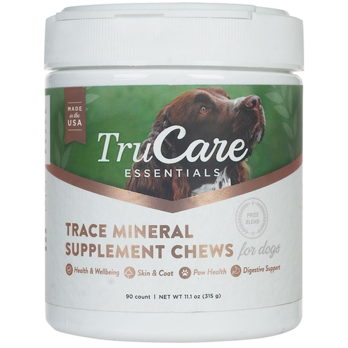 TruCare Essentials Trace Minerals Supplement Chews for Dogs