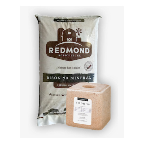 Redmond Bison 90 Mineral - 44 lb. Block