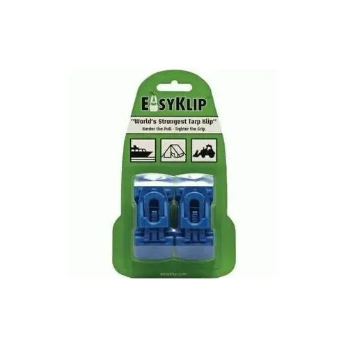 Store Solutions LLC 4104 Easyklip Midi Tarp Clips Blue