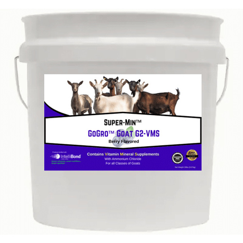 Florida Mineral Salt & Ag Prod 7860 Super-Min GoGro Goat - 20 pounds Economy Pail