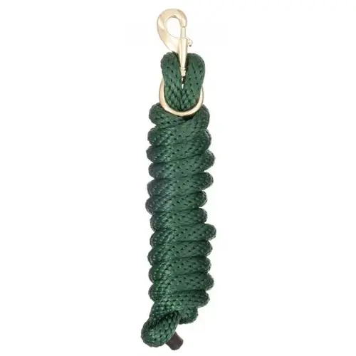 8-FT TOUGH-1 POLY LEAD W/ REPLACEABLE BOLT SNAP - HUNTER GREEN